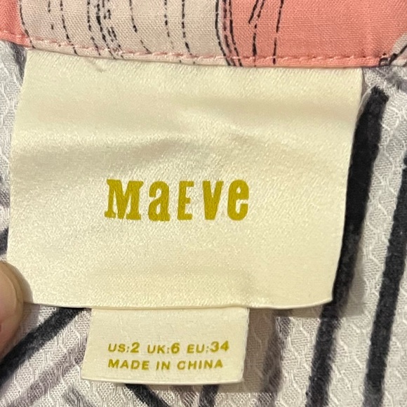 Maeve Anthropologie Pink with Sailboat Tourista Romper - Picture 7 of 15